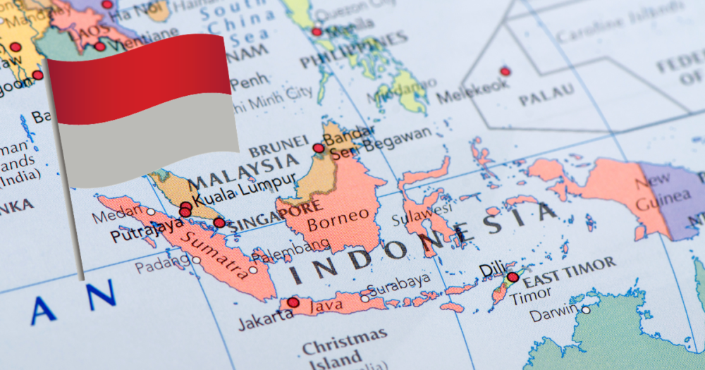 インドネシア　地図